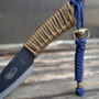 Фото плетеного темляка для ножа, викинг